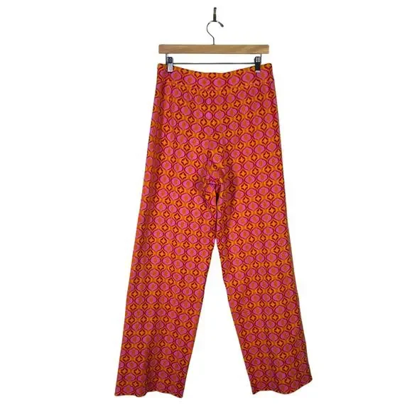 Show Me Your Mumu Zermatt Faux Fur Jacquard Sweater Pants Set Womens L Pink Y2K - Picture 9 of 11